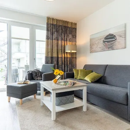公寓 Haus-meerblick-villa-wohnung-17